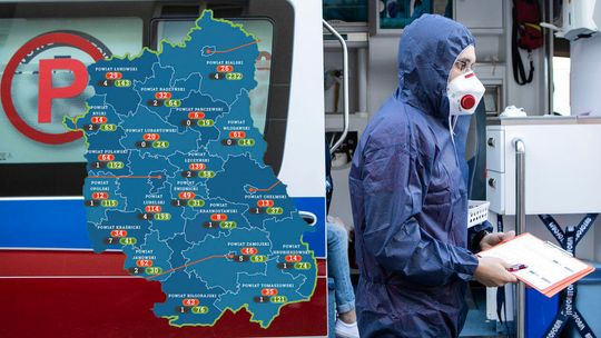 Lubelskie: Nowe ogniska epidemiczne, 138 zakażeń i 3 ofiary. Aktualna sytuacja epidemiologiczna