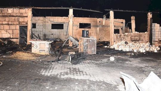 Lubelskie: Ogromne straty finansowe po pożarze stolarni