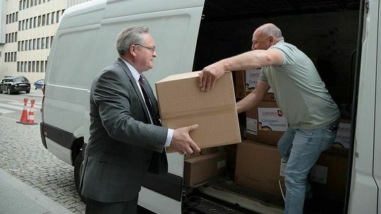 Lubelskie pomaga Ukrainie. Sprzęt medyczny pojechał na Zakarpacie