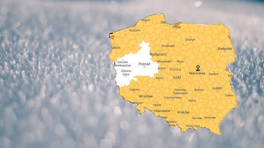 Lubelskie: Robi się coraz bardziej zimowo. IMGW ostrzega przed marznącym deszczem i śniegiem