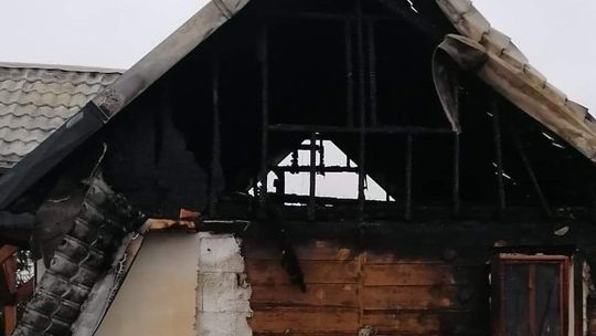 Lubelskie: Rodzina straciła dom w pożarze. Ruszyła zbiórka 