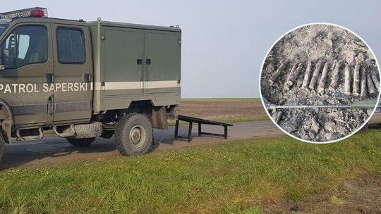 Lubelskie. Rolnik nagle rzucił prace na polu. Trzeba było wezwać saperów