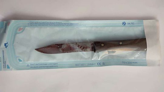 Lubelskie: Rzucił się z nożem na kumpla. Ranił go w szyję