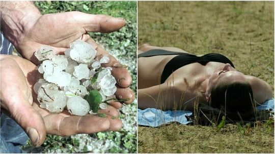 Lubelskie: Teraz burze z gradem, a następnie fala upałów. Ostrzeżenie i prognoza pogody