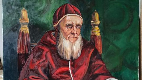 Lubelskie. To nie jest obraz Rafaela Santi, ale złodziej i tak się na niego skusił