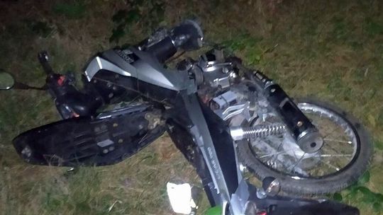 Lubelskie. Ucieczka pijanego motorowerzysty zakończona w lesie