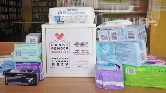 Lubelskie. W tej bibliotece można bezpłatnie dostać tampony i podpaski