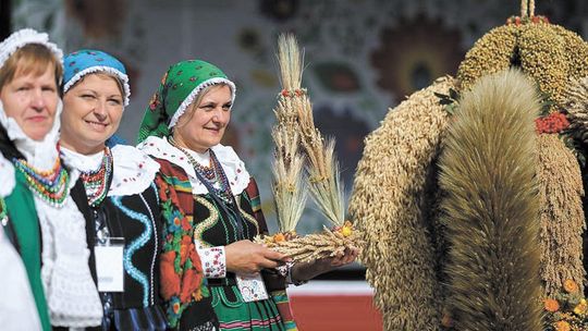Lubelskie: Wieniec z Zagród doceniony w stolicy na Dożynkach Prezydenckich