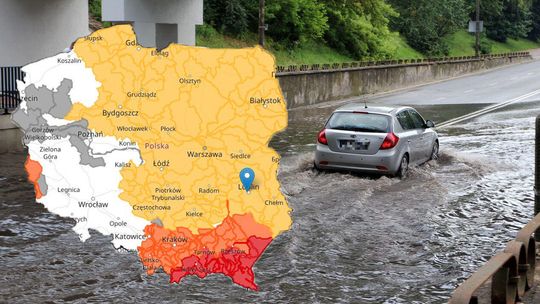 Lubelskie: Wisła może przekroczyć stan ostrzegawczy, możliwe lokalne podtopienia. Ostrzeżenie hydrologiczne