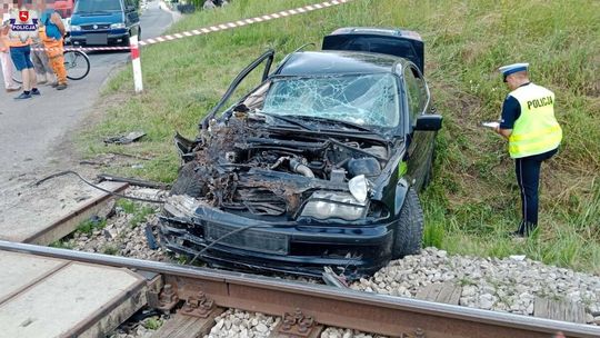 Lubelskie. Wjechali w pociąg i uciekli z miejsca zdarzenia. Mieli powód