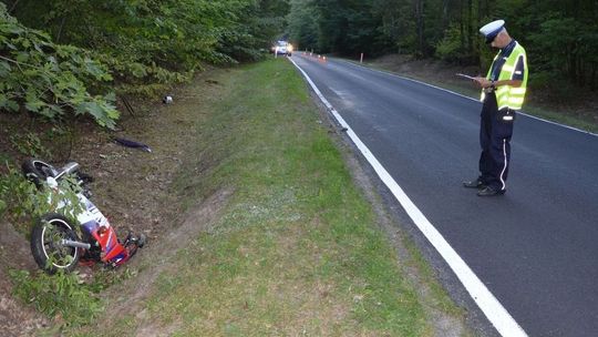 Lubelskie: Wyjechał motocyklem tylko na chwilę. 21-latek zmarł po zderzeniu z łosiem