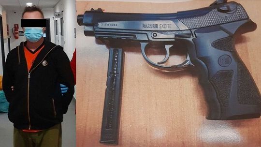 Lubelskie. Zaatakował 69-letnią kobietę w jej mieszkaniu. Groził "bronią"