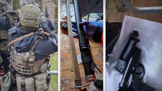 Lubelskie. Zabarykadował się w domu i strzelał do ludzi. Musieli wejść kontrterroryści. Nagranie