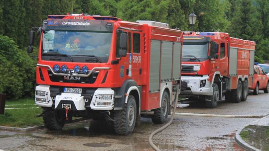 Lubelskie. Zalane piwnice, parkingi i supermarket
