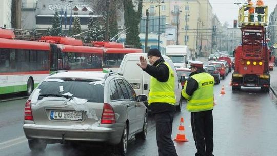 Lublin: Bez utrudnień po zerwaniu trakcji trolejbusowej na al. Piłsudskiego