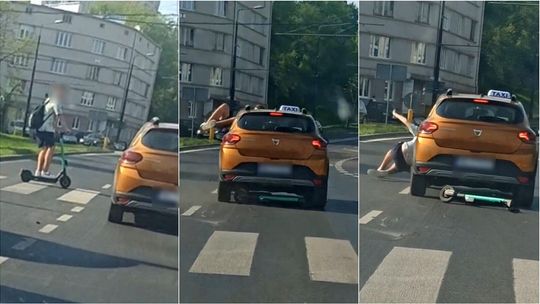 Lublin. Chłopak na hulajnodze potrącony na przejściu dla pieszych. Kto zawinił?