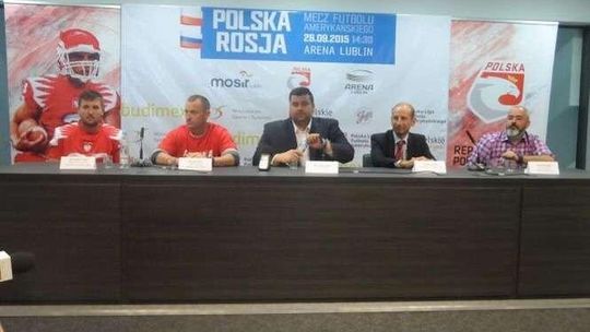 Lublin czeka na mecz fubolu amerykańskiego Polska - Rosja