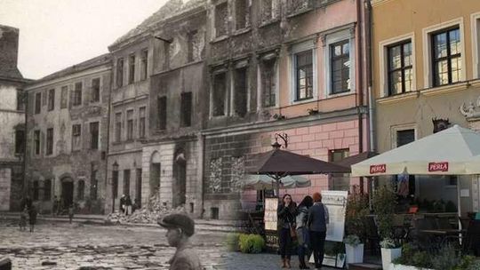 Lublin dawniej i dzisiaj na jednym zdjęciu. Niezwykłe fotokolaże 18-latka z Lublina