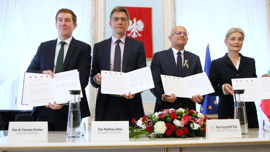 Lublin. Deklarują wspólną pomoc ukraińskim miastom