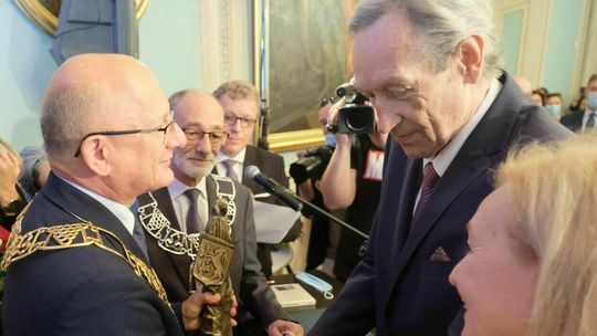 Lublin docenił siatkarskiego mistrza. Tomasz Wójtowicz honorowym obywatelem miasta