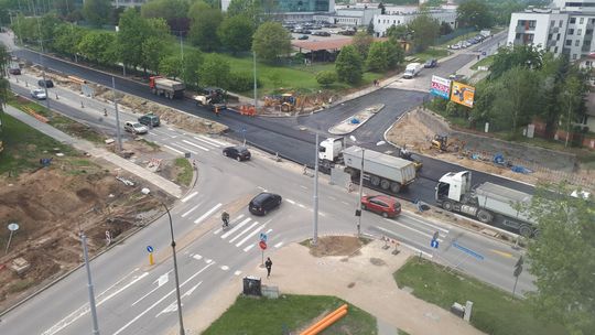 Lublin: Duże zmiany na rozkopanym skrzyżowaniu al. Smorawińskiego z ul. Chodźki