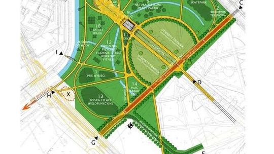 Lublin: Duże zmiany w Parku Ludowym. Kładki w koronach drzew, otwarta przestrzeń, psie wybiegi