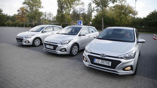 Lublin. Egzamin na prawo jazdy nadal na hyundaiach. Kupili samochody, które już mają