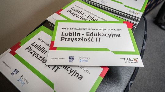 Lublin inwestuje w cyfrową przyszłość uczniów. Blisko 70 szkół w nowatorskim programie IT