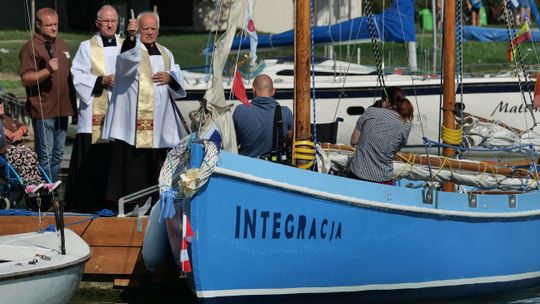 Lublin: Jacht "Integracja" przeszedł chrzest [zdjęcia]