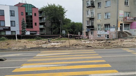 Lublin: Jak dofrunąć na ul. Żołnierską? Jezdnia jest rozkopana, a przejście zagradza taśma