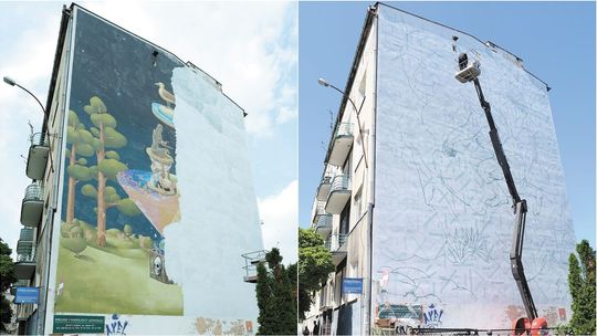 Lublin. Jedna ściana, duża zmiana. Powstaje nowy mural