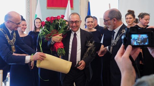 Lublin już oficjalnie ma nowego honorowego obywatela. To włoski profesor
