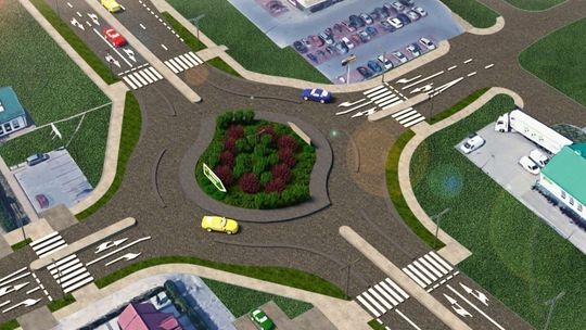 Lublin - Łęczna. Nowe rondo na drodze. Tak ma wyglądać
