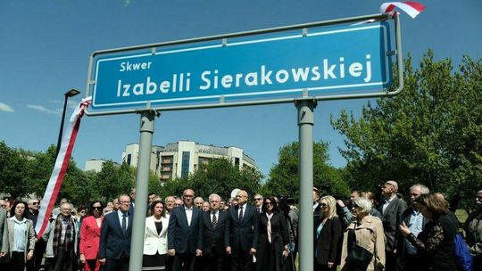 Lublin ma skwer imienia  Izabelli Sierakowskiej. "To dobra patronka przyszłych rozmów i czynów"