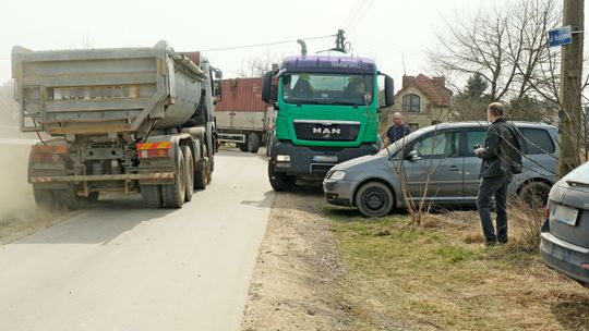 Lublin. Mają już dość ciężarówek