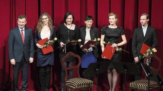 Lublin: Medale i nagrody dla ludzi związanych z teatrem (zdjęcia)