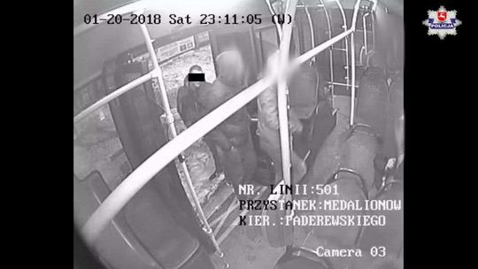 Lublin: Mieszkaniec Rzeszowa wybił szybę w autobusie miejskim