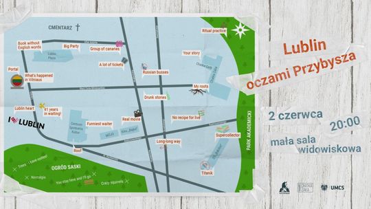 "Lublin oczami przybysza" - stand-up w Chatce Żaka