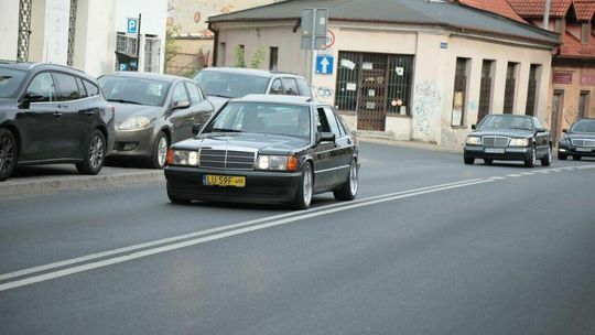 Lublin. Parada samochodów i motocykli. Wykaz ulic