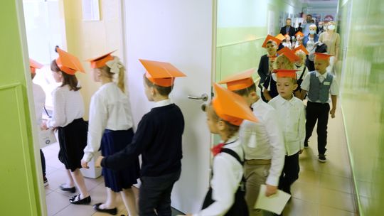 Lublin. Pierwszy dzień szkoły. Pierwszaki z SP 16 już po ślubowaniu