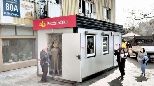 Lublin: Poczta przy ul. Narutowicza spakowała się do pudełka