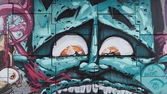 Lublin: Powstało najdłuższe graffiti w Polsce (wideo, zdjęcia)