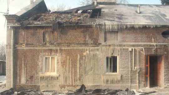 Lublin: Pożar domu przy ul. Spółdzielczości Pracy