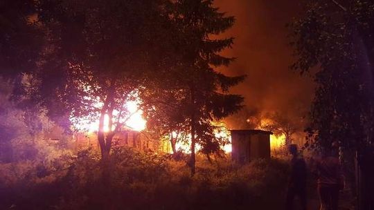 Lublin: Pożar na ul. Dzierżawnej. 100 tys. zł strat