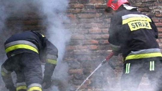 Lublin: Pożar na ul. Spacerowej, zginęła kobieta