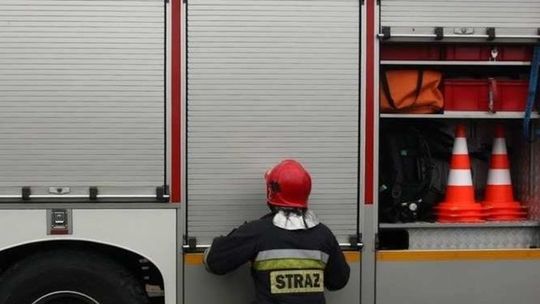 Lublin: Pożar w bloku przy ulicy Gospodarczej. Jedna kobieta poszkodowana