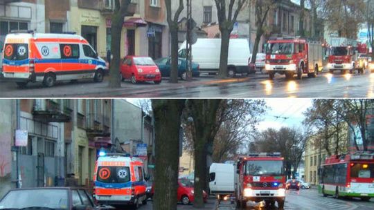 Lublin: Pożar w kamienicy przy ul. Zamojskiej