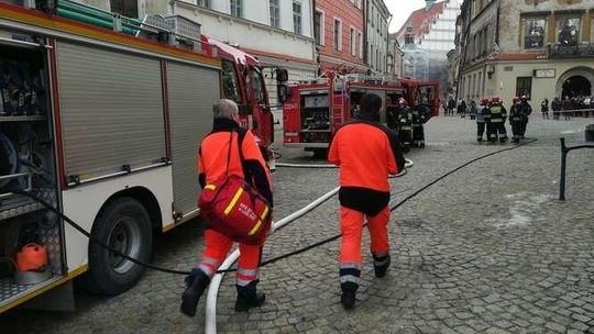 Lublin: Pożar w restauracji na Starym Mieście