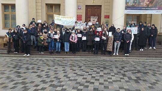 Lublin. Protest licealistów przeciw planom władz miasta