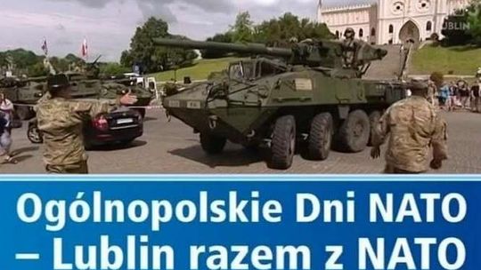 Lublin razem z NATO. Piknik w Ogrodzie Saskim, spotkanie z wojskiem nad zalewem